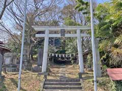 小八林春日神社鳥居