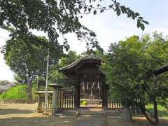 大我井神社神門