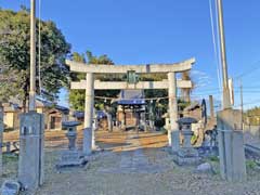 成沢赤城神社鳥居