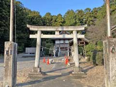 野原八幡神社鳥居