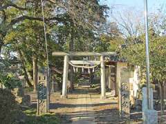 大麻生赤城神社鳥居