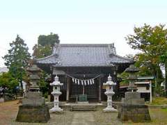佐谷田神社拝殿