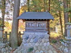 柴八幡神社境内社大山祇社、天神社