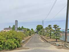 東泉寺参道