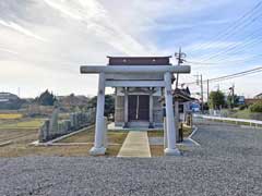 深井新田六社神社鳥居