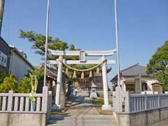 花和田香取神社鳥居