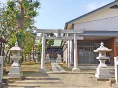 彦沢香取神社鳥居