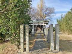 平方新田神明神社鳥居