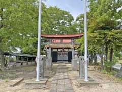 上広島稲荷神社鳥居