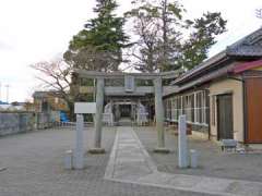 茂田井熊野神社鳥居