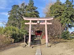 鍋小路天神神社鳥居