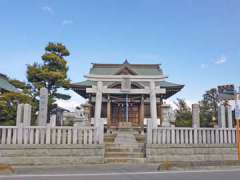 蓮沼稲荷神社鳥居