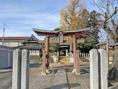 吉屋香取神社鳥居