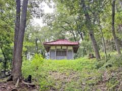 羽尾愛宕御嶽神社境内