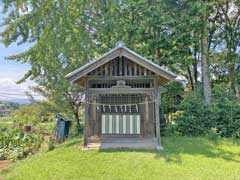 水房阿和須神社境内社八坂社・天神社・山神社合殿