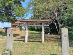 中尾三島神社鳥居