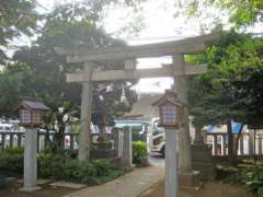 野火止氷川神社鳥居