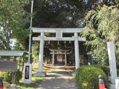 大和田氷川神社鳥居