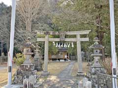 青山氷川神社鳥居