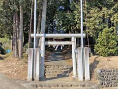 原川駒形神社鳥居