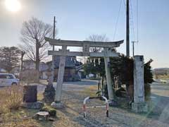 角山八幡神社南鳥居