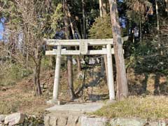 笠原熊野神社鳥居