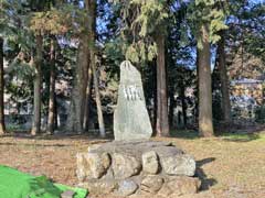 笠原諏訪神社境内弥勒大菩薩