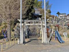 増尾白山神社鳥居