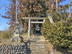 中爪八宮神社鳥居