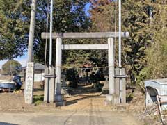 能増八宮神社鳥居