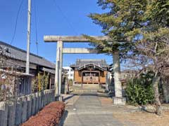 上小川神社鳥居