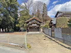 勝呂津島神社参道