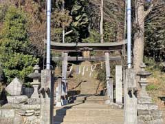 下里八宮神社鳥居