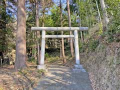 笠原熊野神社鳥居