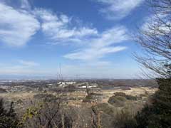 四ツ山城跡からの遠景