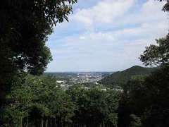 成瀬諏訪神社からの景色