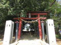 上日出谷氷川神社鳥居