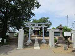 樋詰氷川神社鳥居