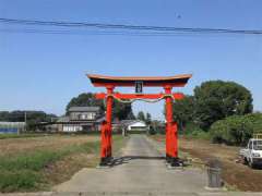 岡村氷川神社鳥居