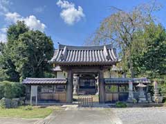 向徳寺山門