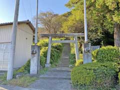 平沢白山神社鳥居