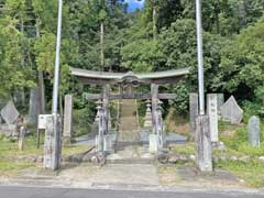 越畑八宮神社鳥居