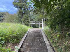 杉山八宮神社参道