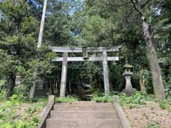 杉山八宮神社鳥居