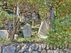 遠山八幡神社境内石祠