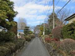 常泉寺参道