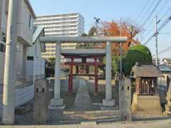 円阿弥日枝神社鳥居