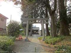 中里稲荷神社鳥居