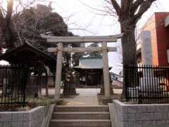 下落合氷川神社鳥居