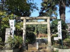 与野御嶽社鳥居